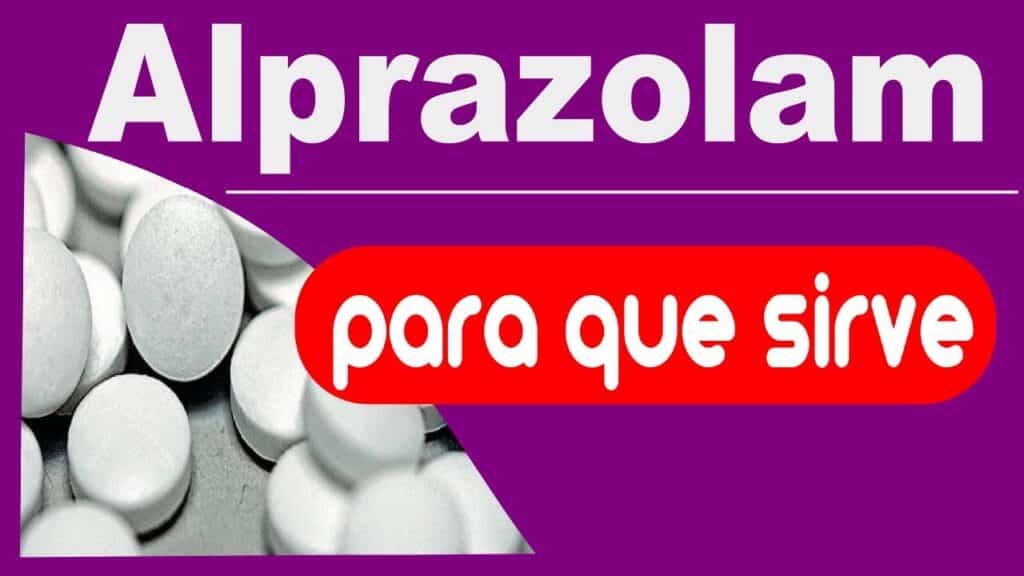 alprazolam para que sirve