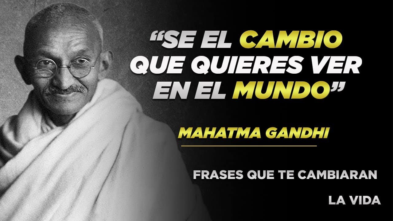 frase de ghandi