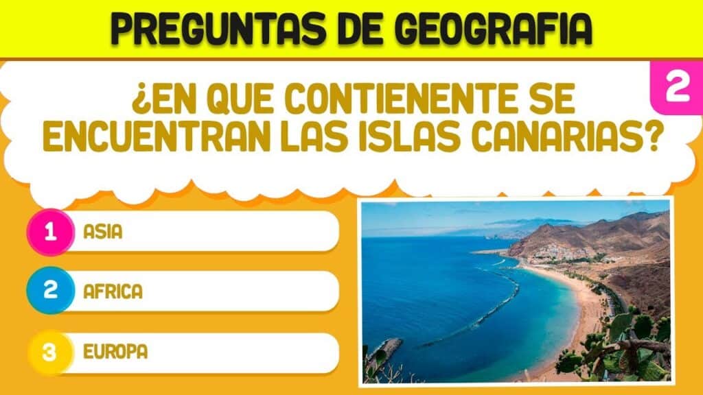 preguntas de geografia