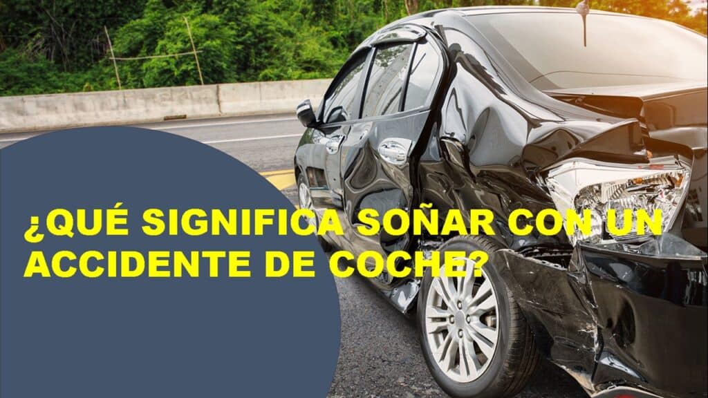 sonar con accidente de coche