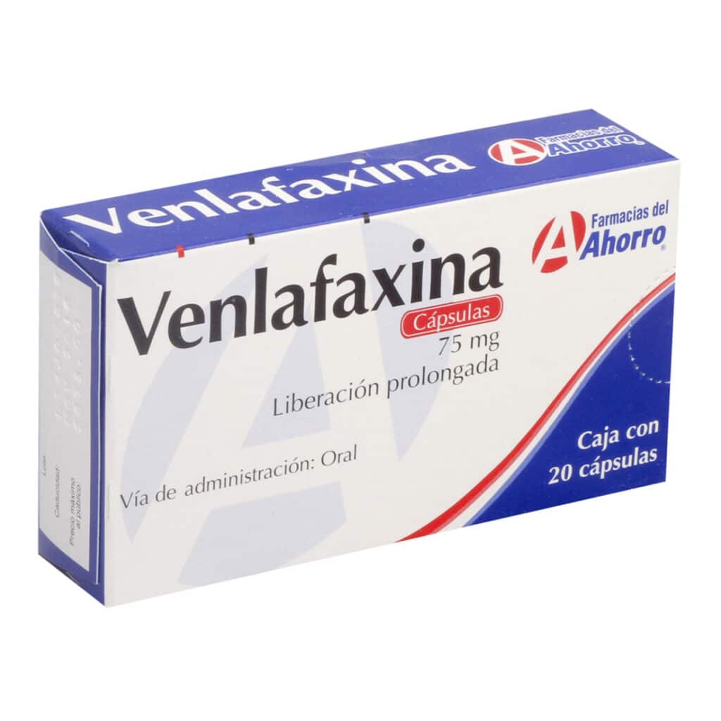 venlafaxina efectos secundarios