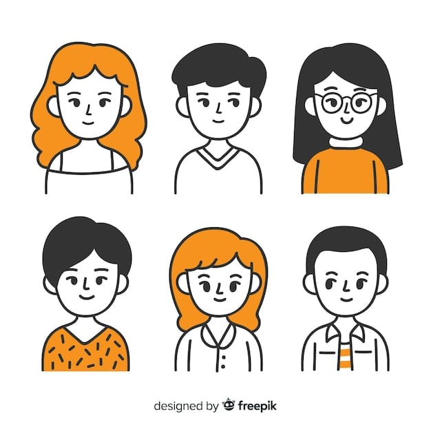 dibujos personas